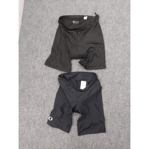 Lot of 2 PEARL IZUMI CANARI Cycling Shorts Womens XL Black Padded Seat Biking